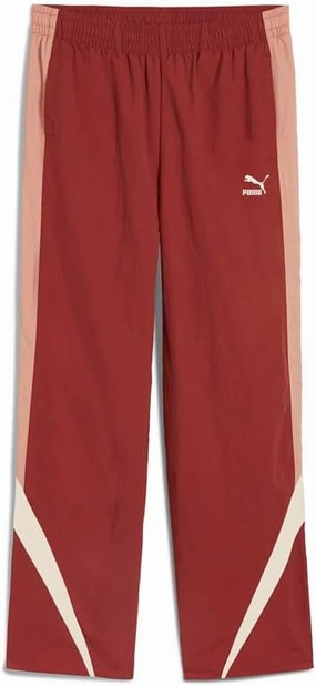 PUMA Mens Club De Course Archive Pants Casual - Red - Size S