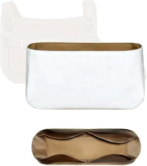 Purse Organizer Insert, Lightweight Inside Bag Organizer Insert Fit for Hermes Jypsiere Slim Dupont Papper Inner Liner Bag In Bag Organizer Insert (Mini)