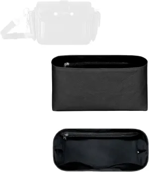Purse Organizer Insert, Slim Inside Storage Bag Organizer Insert Fit for LV Cargo Mini Lightweight Inner Liner Bag In Bag Insert (Style-02)