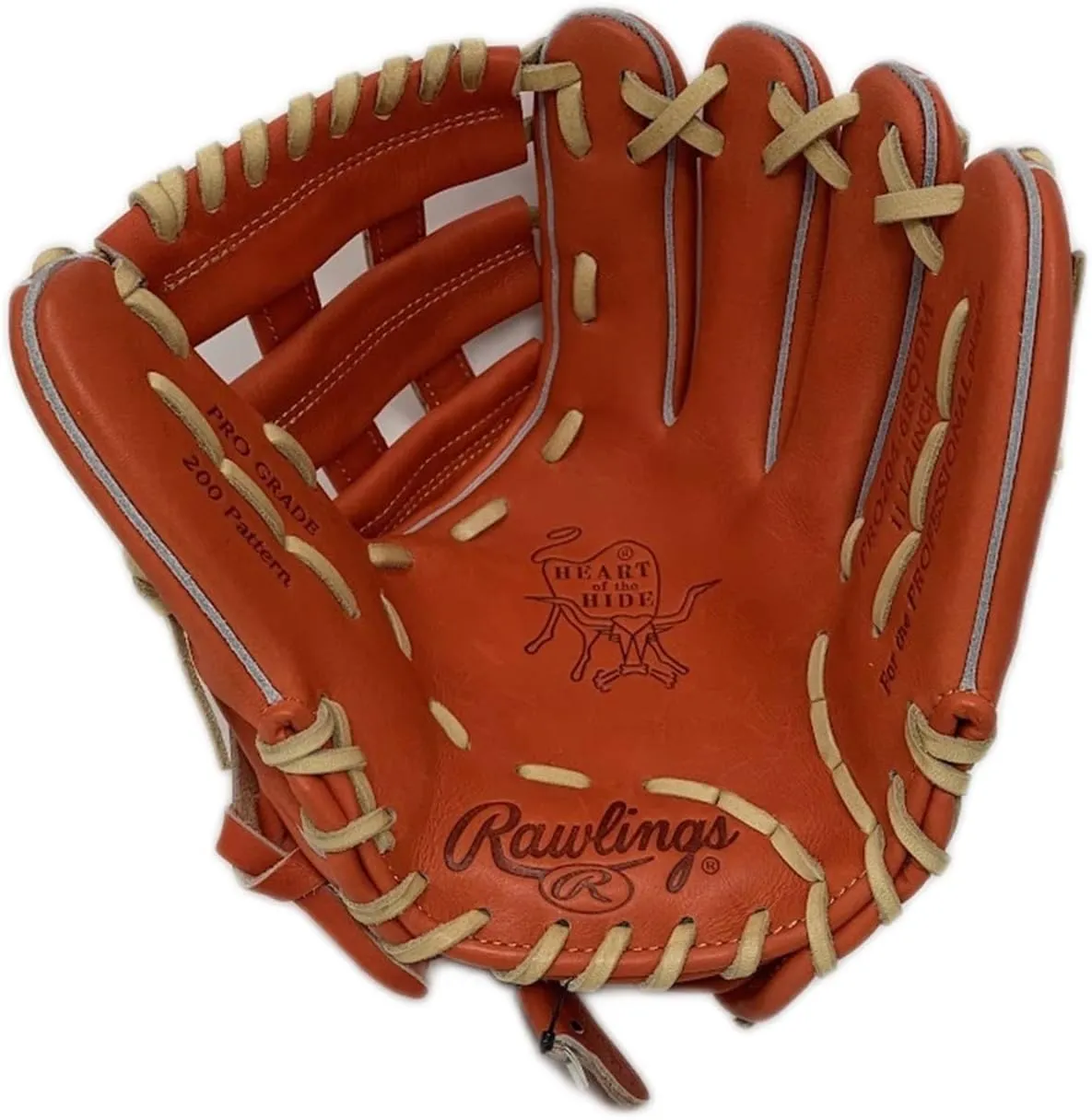 Rawlings | Heart of The Hide Baseball Glove | Red-Orange |Standard Fit Models | Sizes 11.5" - 12.75" | Multiple Styles