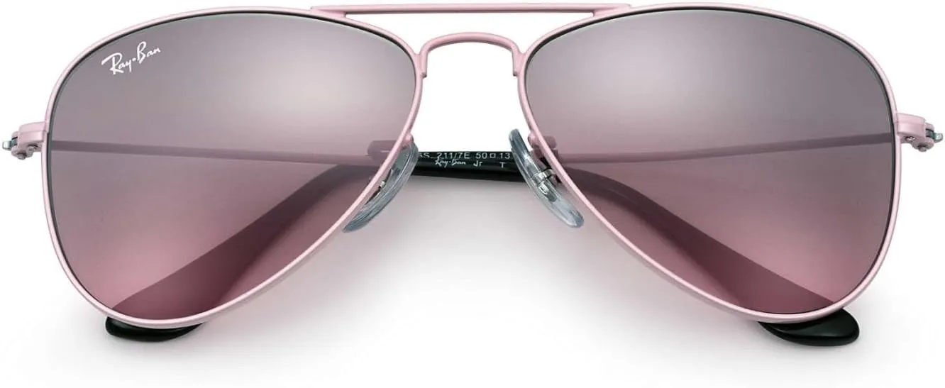 Ray-Ban Child Sunglasses Pink Frame, Pink Lenses, 50MM