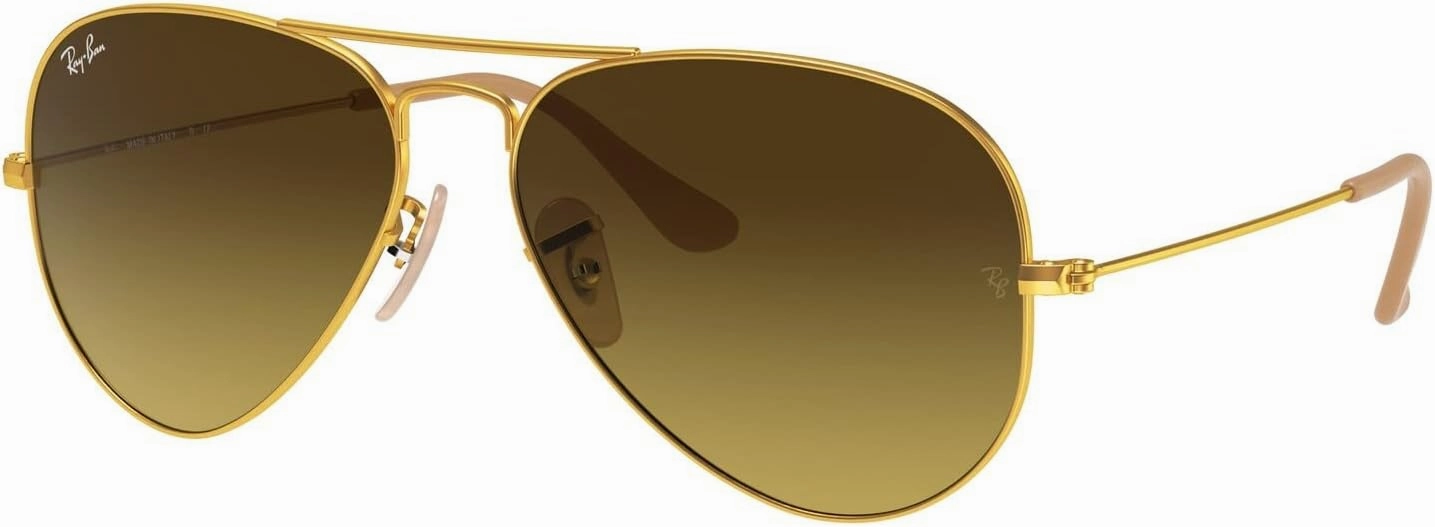 Ray-Ban RB3025 Aviator Metal Sunglasses.