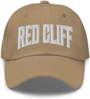 Red Cliff Baseball Cap Red Cliff Dad Hat Colorado CO Hat Embroidered Souvenir