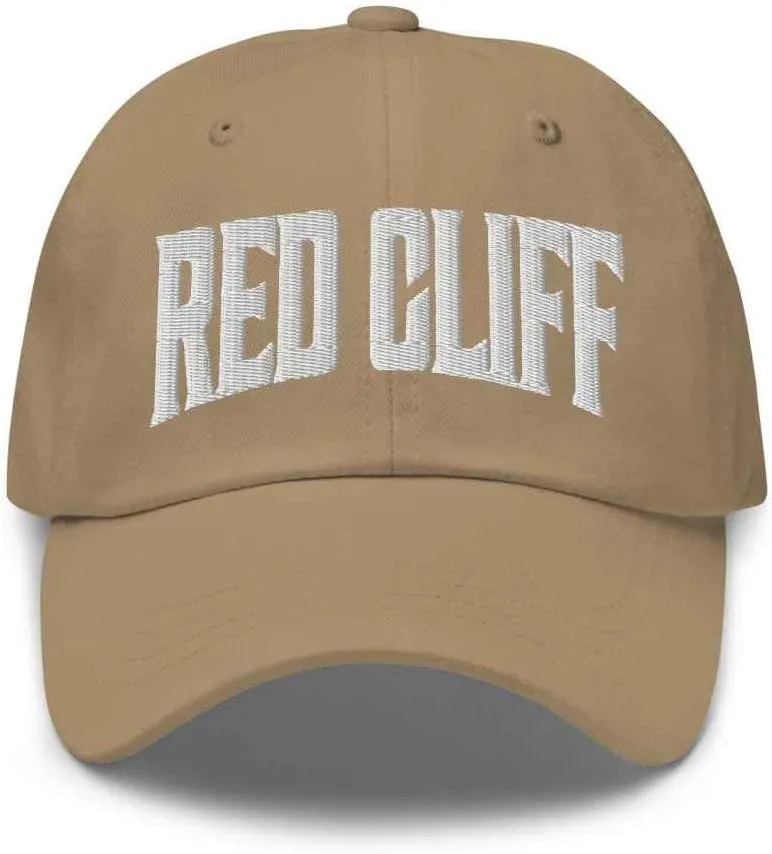 Red Cliff Baseball Cap Red Cliff Dad Hat Colorado CO Hat Embroidered Souvenir