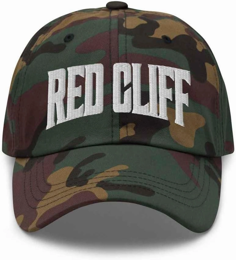 Red Cliff Baseball Cap Red Cliff Dad Hat Colorado CO Hat Embroidered Souvenir