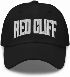Red Cliff Baseball Cap Red Cliff Dad Hat Colorado CO Hat Embroidered Souvenir