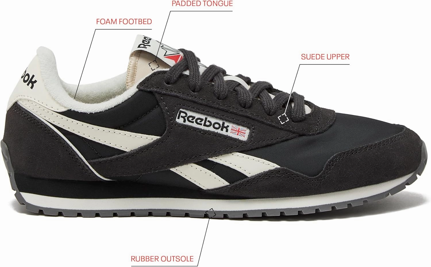 Reebok Women's Classic Az Legacy Sneakers, Casual Athletic Shoes