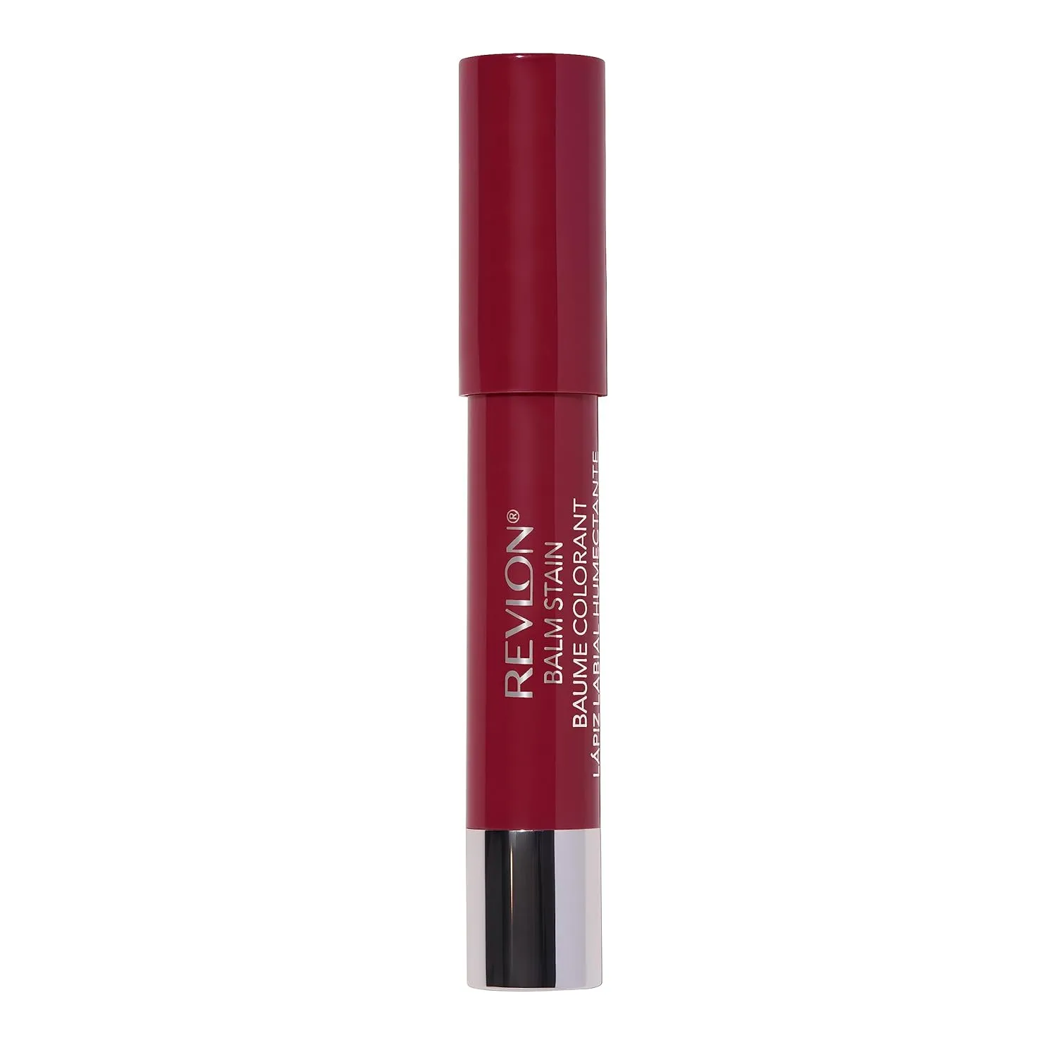 Revlon Lip Balm, Tinted Lip Stain, Face Makeup with Lasting Hydration, Infused with Shea Butter, Mango & Coconut Butter, Shimmer Finish, 045 Romantic, 0.01 Oz