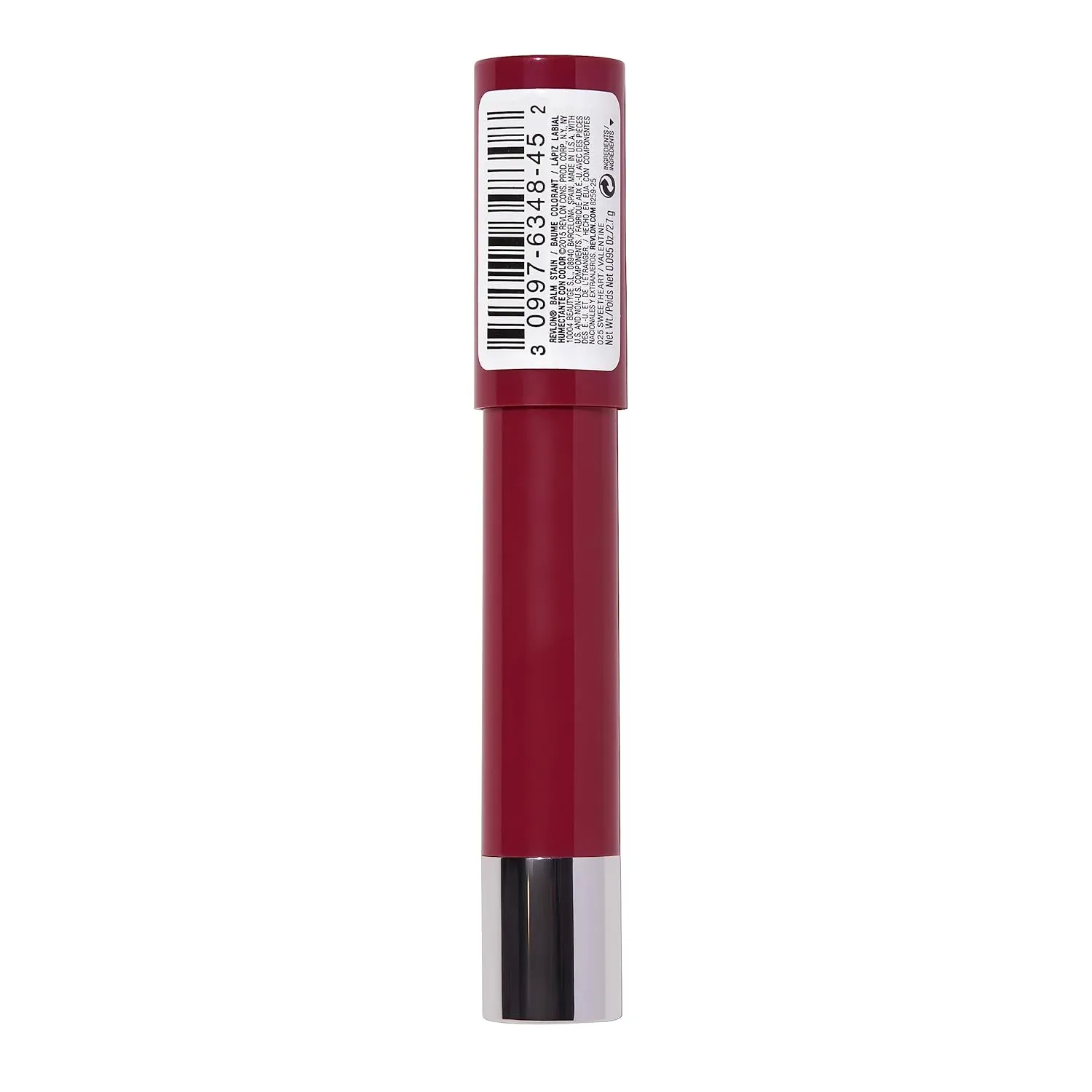 Revlon Lip Balm, Tinted Lip Stain, Face Makeup with Lasting Hydration, Infused with Shea Butter, Mango & Coconut Butter, Shimmer Finish, 045 Romantic, 0.01 Oz