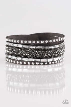 RHINESTONE ROCKER - SILVER