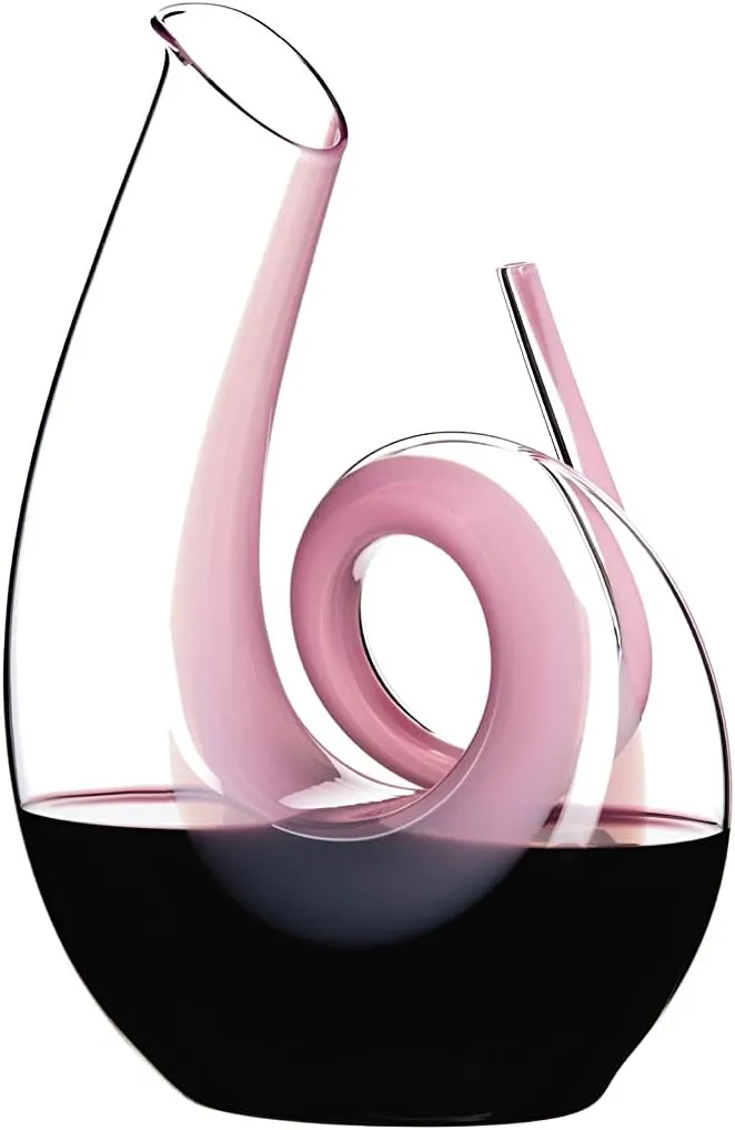 RIEDEL Curly Decanter - pink