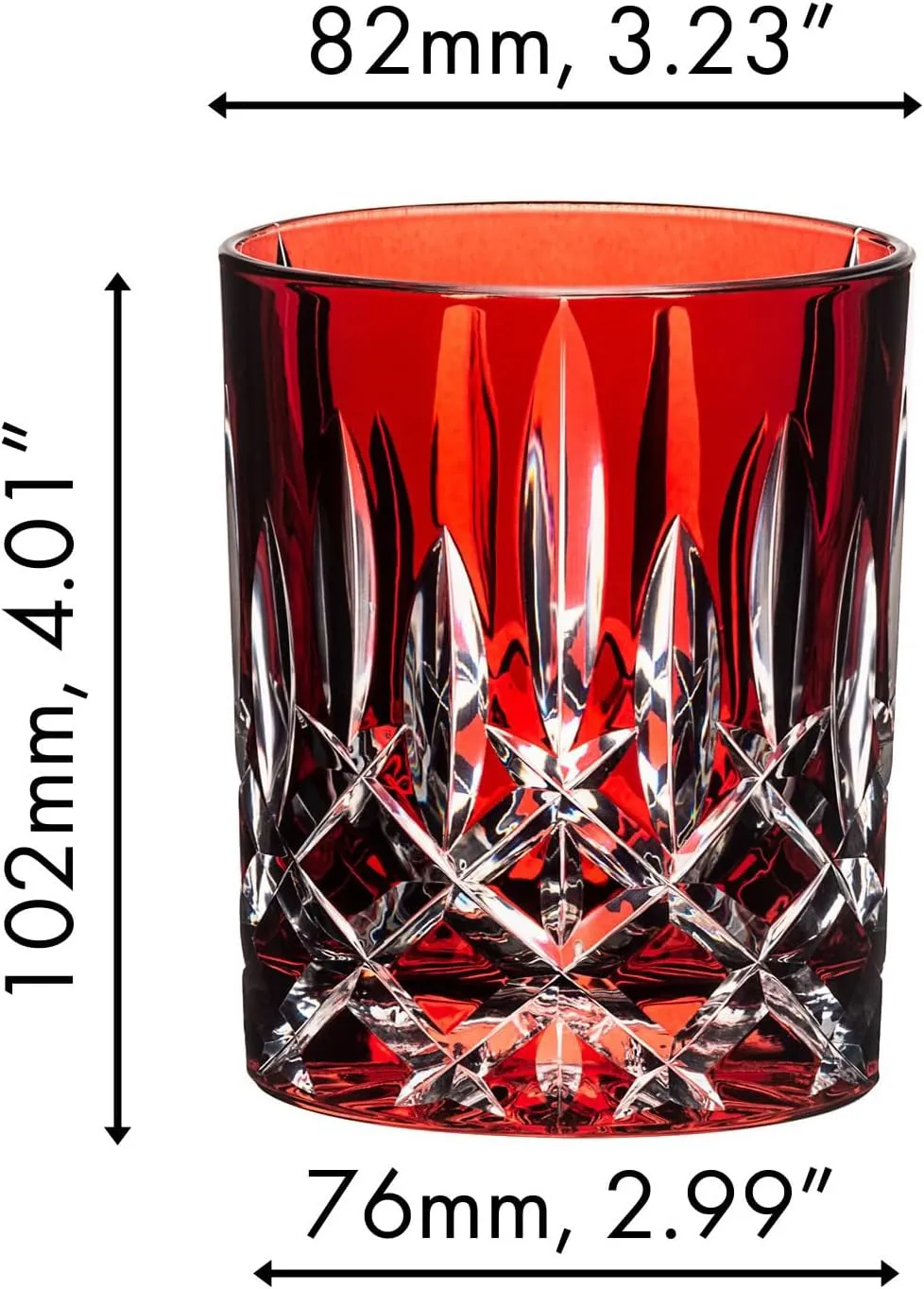 Riedel Laudon Tumbler - red