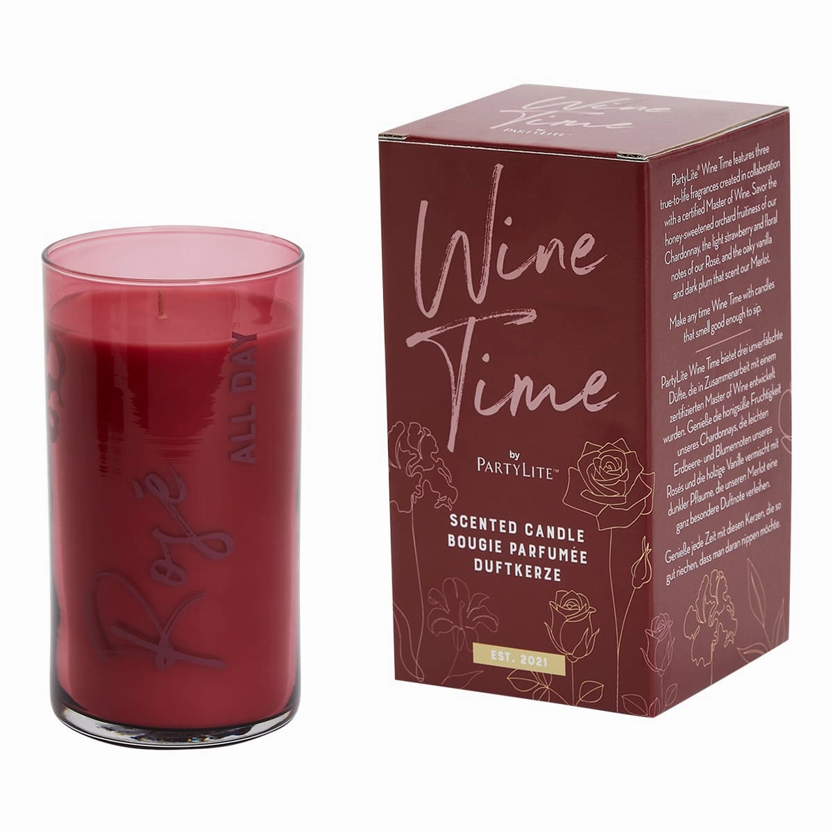 Rosé All Day Jar Candle