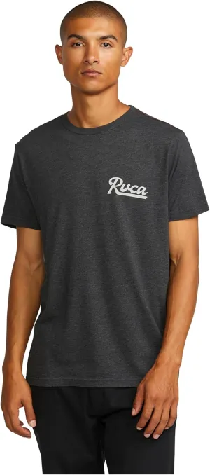 RVCA Men's Script Sealed Short Sleeve Tee