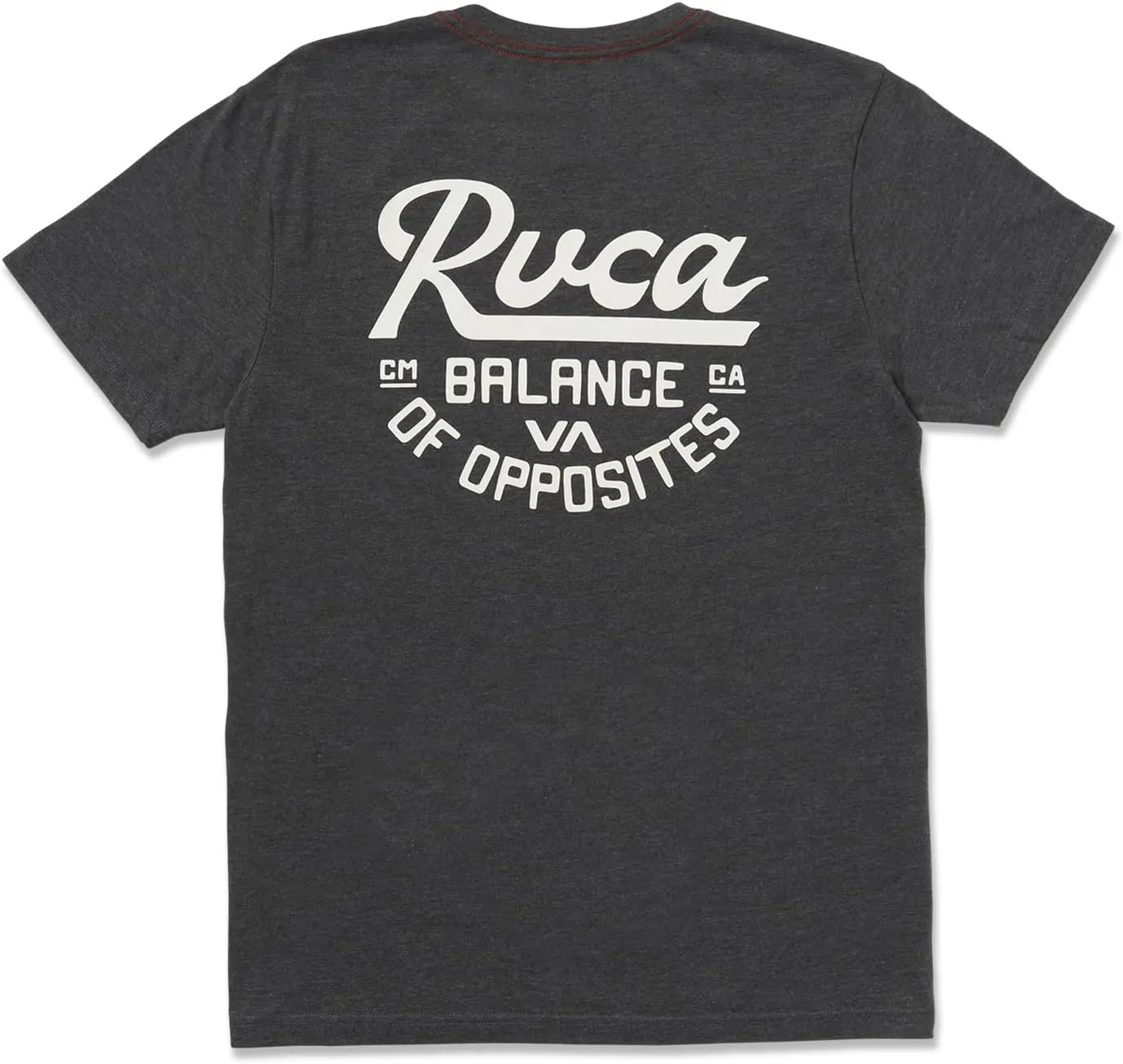 RVCA Men's Script Sealed Short Sleeve Tee