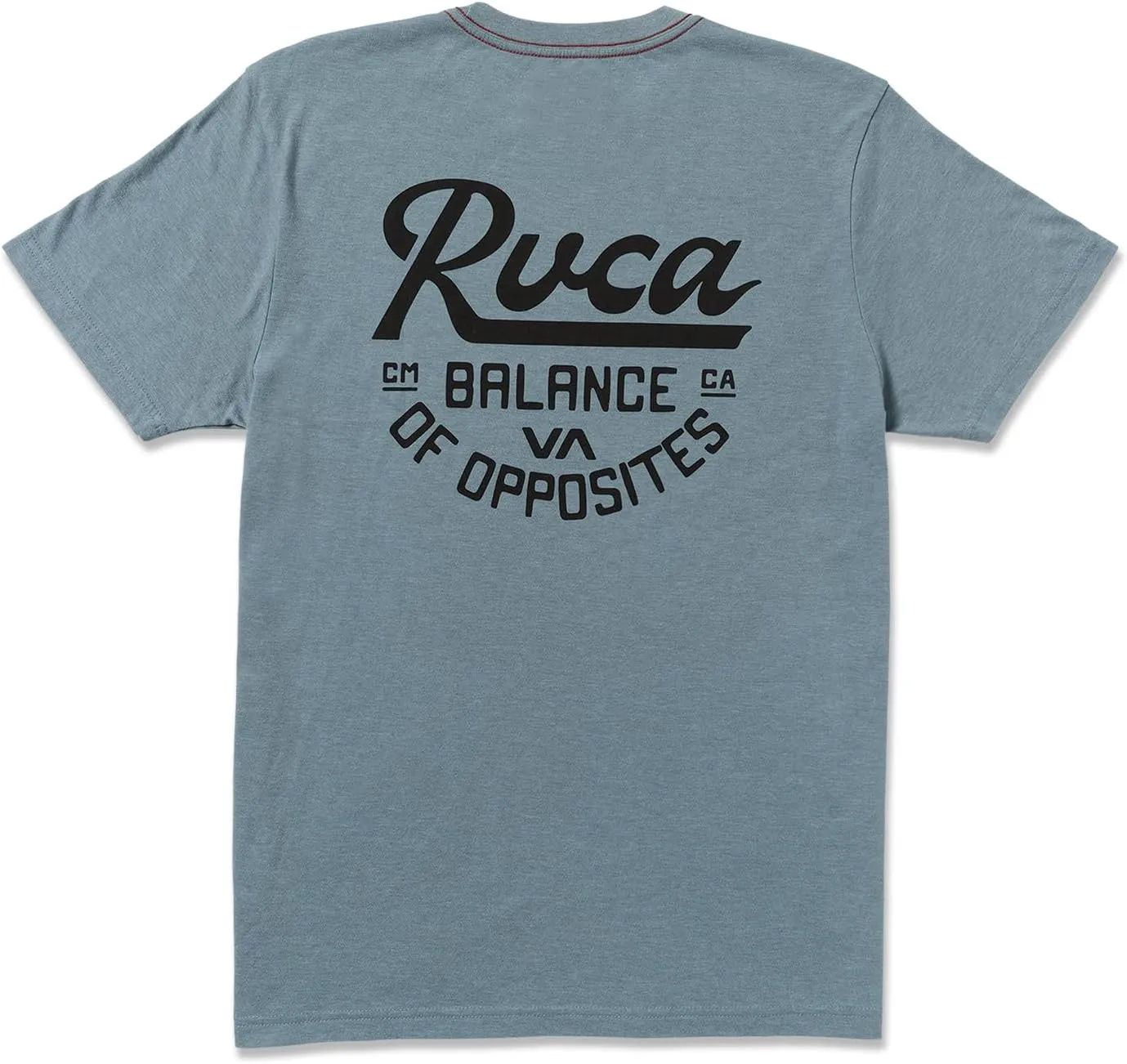 RVCA Men's Script Sealed Short Sleeve Tee