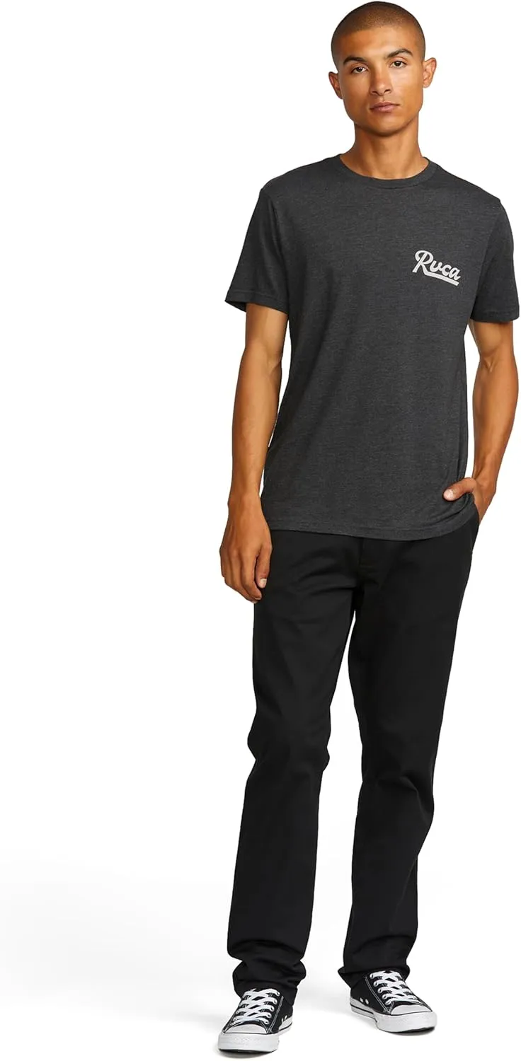 RVCA Men's Script Sealed Short Sleeve Tee
