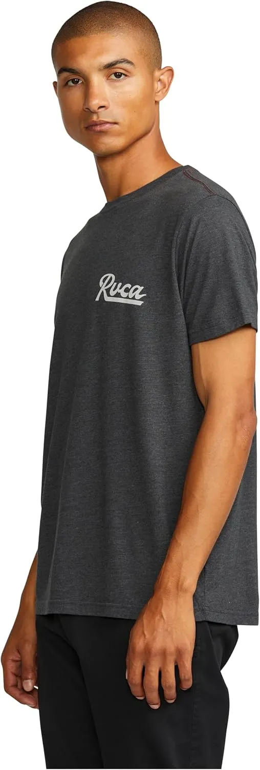 RVCA Men's Script Sealed Short Sleeve Tee