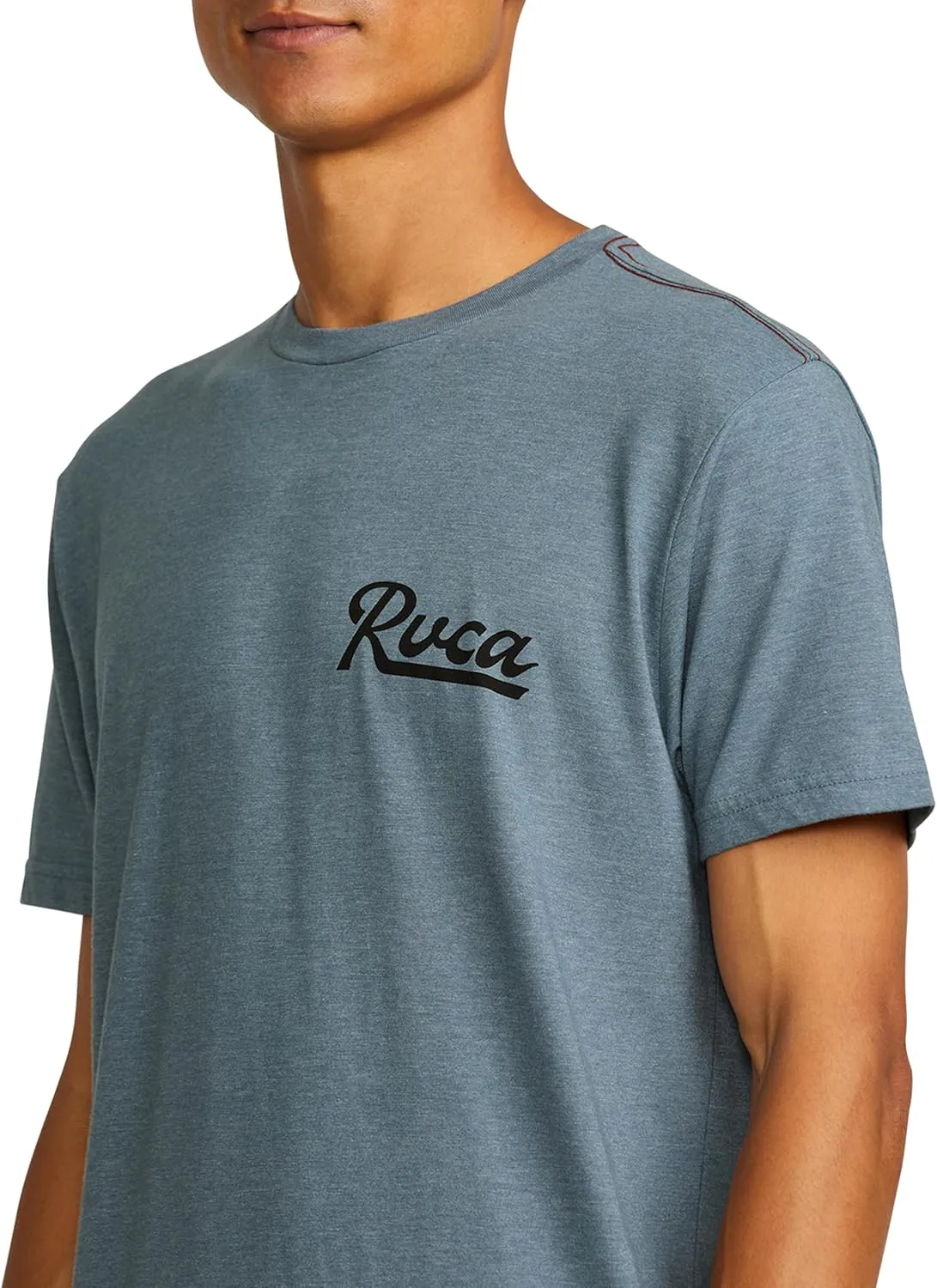 RVCA Men's Script Sealed Short Sleeve Tee