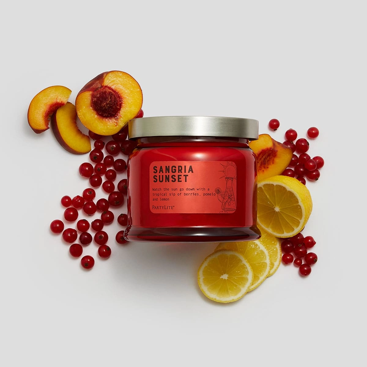 Sangria Sunset 3 Wick Jar Candle