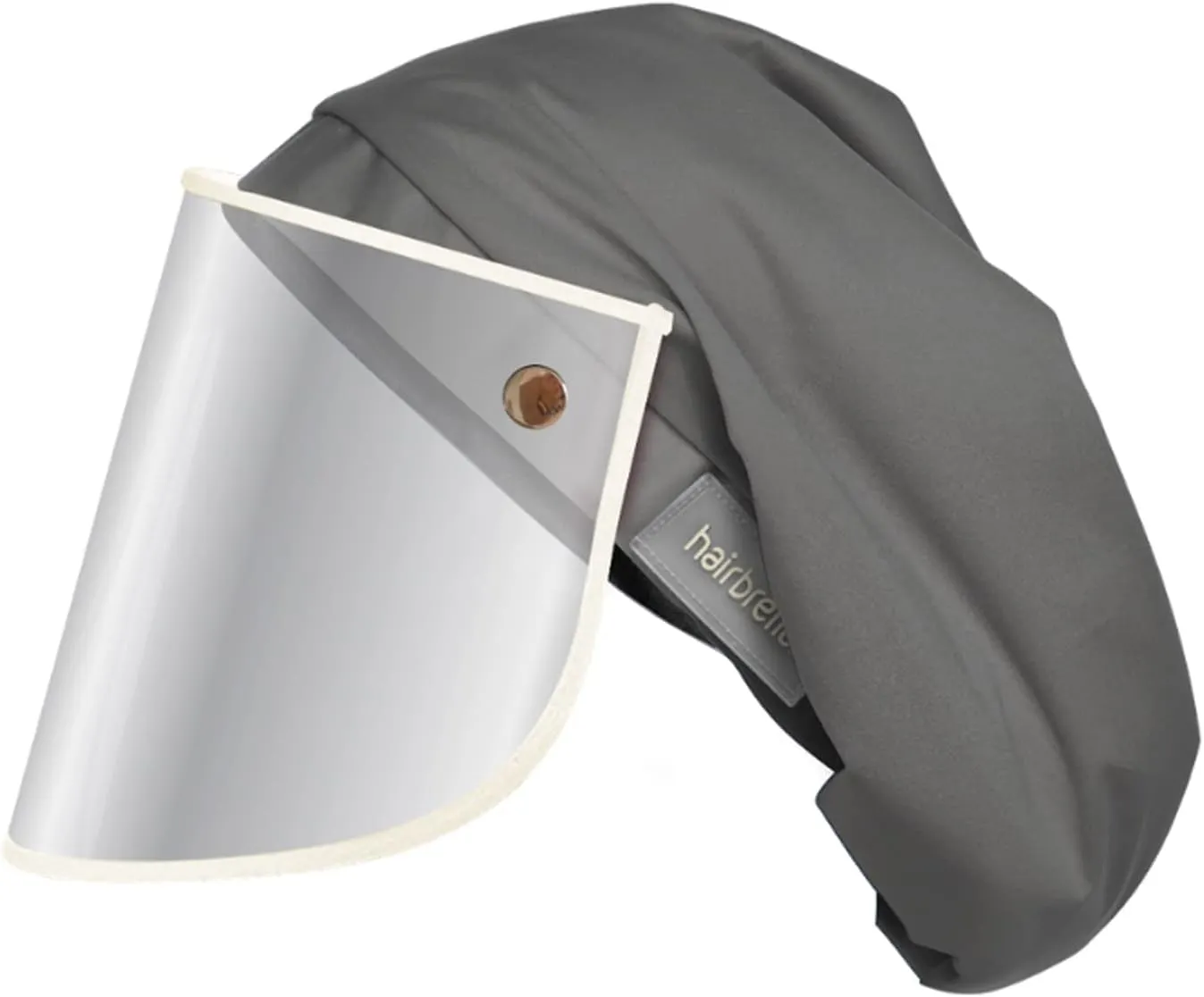 Satin-Lined Pro Scrub Cap, Adjustable Working Cap, Detachable Face Shield, Waterproof Bouffant Hat for Women, Rollable Shield