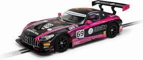 Scalextric Mercedes AMG GT3 EVO Zenith #69 1:32 Slot Race Car C4242
