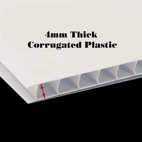 SCENIC TURNOUT White Red Black 1 Double Sided 18x24 in Yard Road Sign w/stand