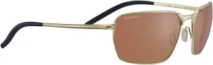Serengetti Oval Shelton Matte Light Gold-Mineral Non Polarized Drivers, Multi, One Size