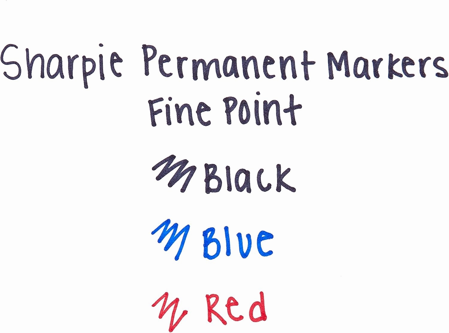 SHARPIE 32702 Retractable Permanent Markers, Fine Point, Red, 12 Count