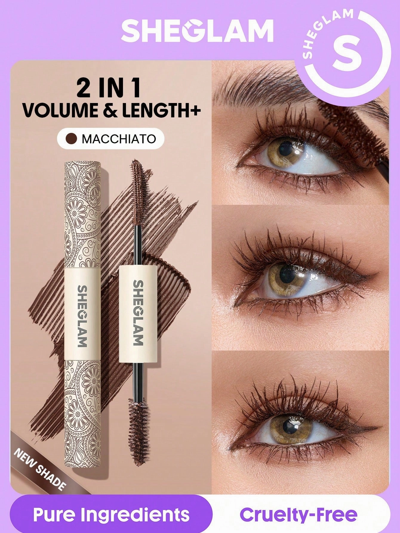 SHEGLAM All-In-One Volume & Length Mascara Waterproof