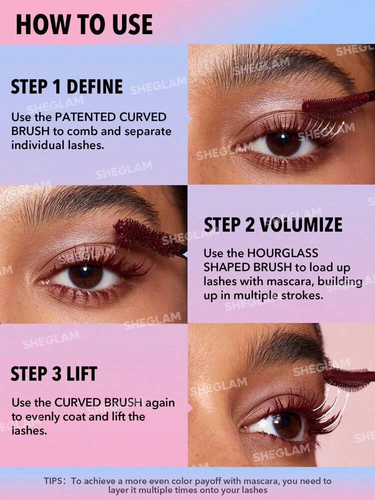 SHEGLAM All-In-One Volume & Length Mascara Waterproof
