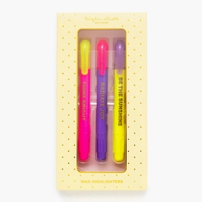 Shine Bright Wax Highlighter Set