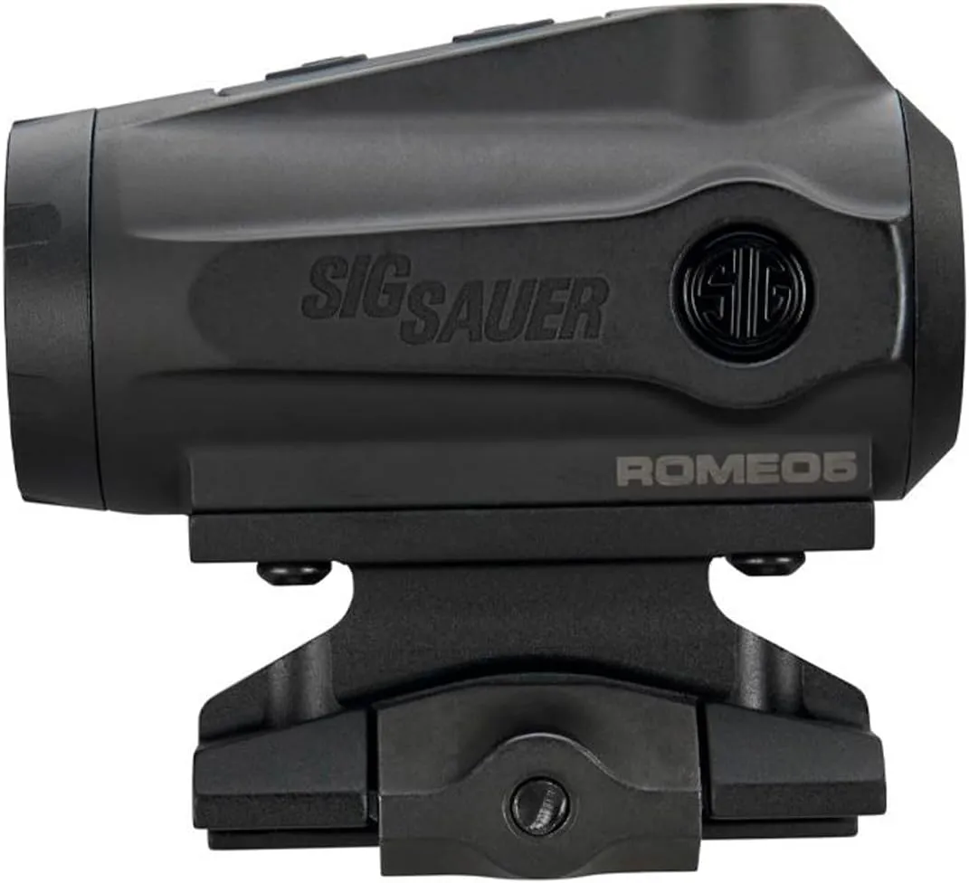 SIG SAUER ROMEO5 GEN II 1x20mm Compact Durable IPX-7 Waterproof 2 MOA Rifle Shooting Dot Sight, Parallax-Free Optical Design, 12 Illumination Settings