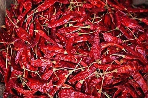 SJH Mathania Red Chilli (Lal Mirch) Bold Size,Hand Sortex 400gm | Deep Red, Powerful Flavour Aroma and Taste