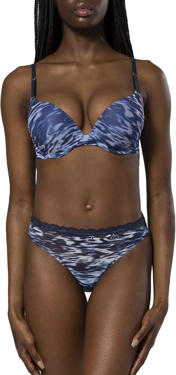 Smart & Sexy Women's Maximum Cleavage Underwire Push Up Bra, Available in Single and 2 Packs