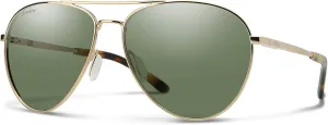 Smith Layback Sunglasses Matte Gold/Polarized Brown Gradient One Size