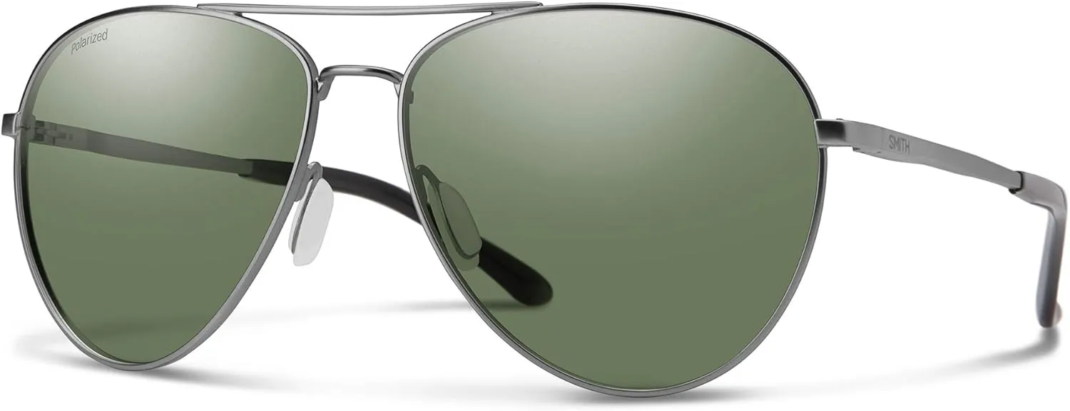 Smith Layback Sunglasses Matte Gold/Polarized Brown Gradient One Size