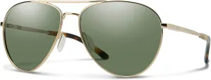 Smith Layback Sunglasses Matte Gold/Polarized Brown Gradient One Size
