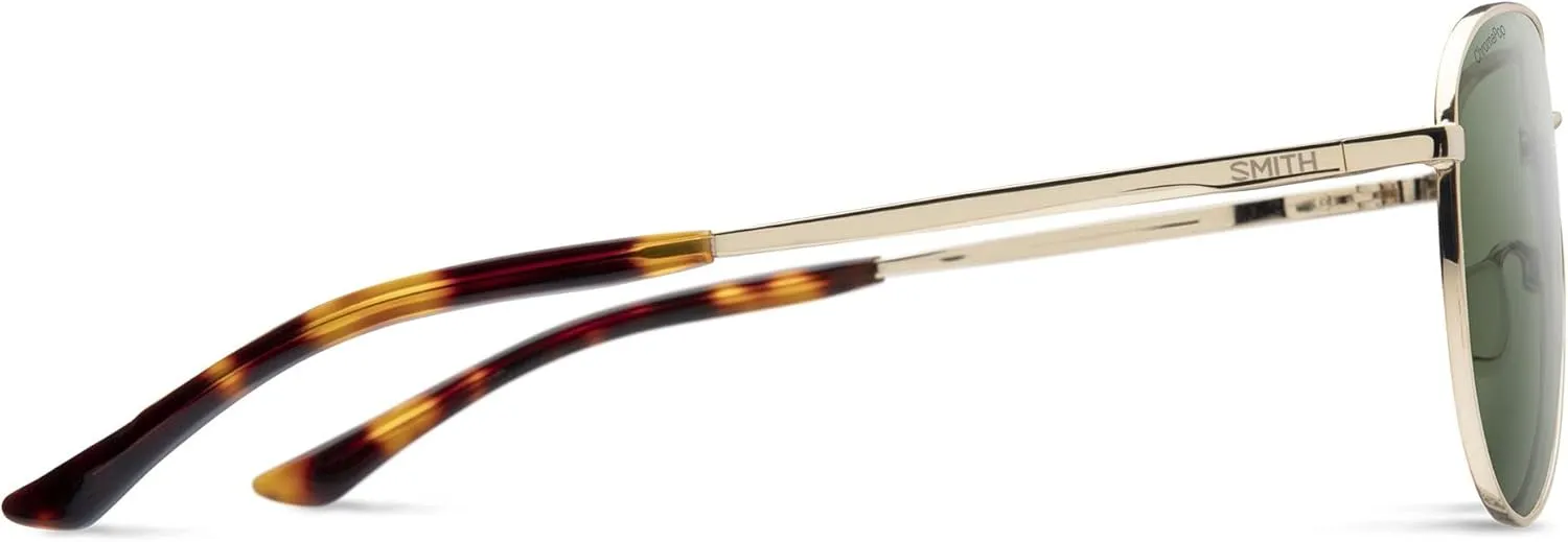 Smith Layback Sunglasses Matte Gold/Polarized Brown Gradient One Size