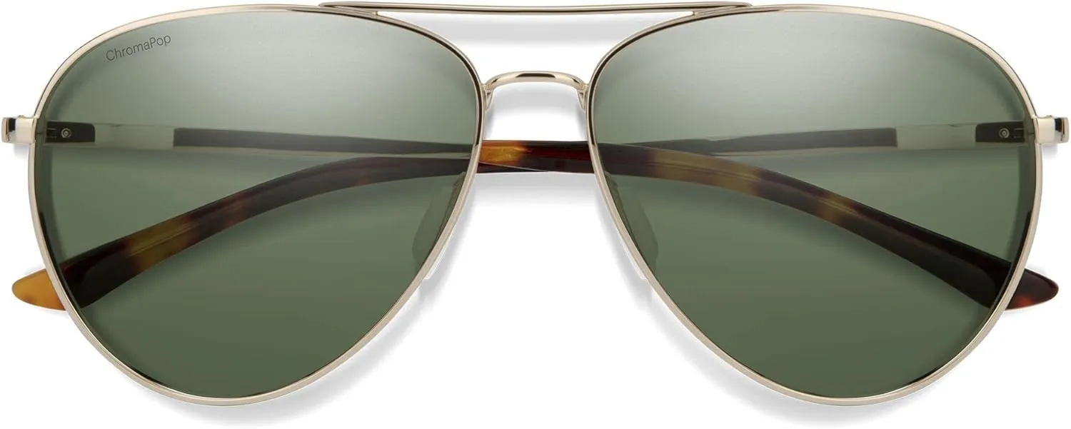 Smith Layback Sunglasses Matte Gold/Polarized Brown Gradient One Size