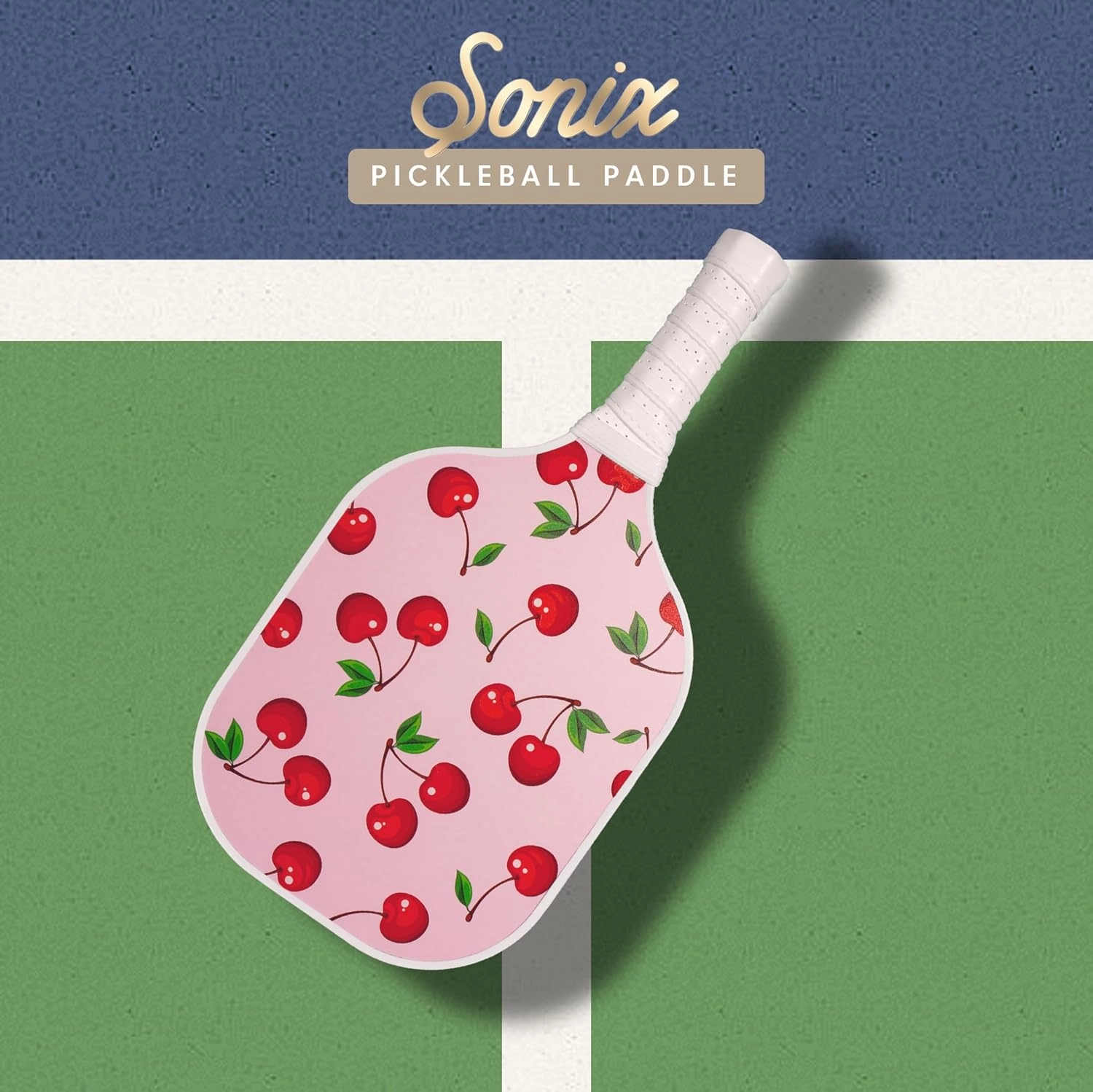 Sonix | USAPA Approved | Premium Pickleball Paddle | Fiberglass Surface, Non-Slip Cushion Grip | Single Pickle Ball Racket