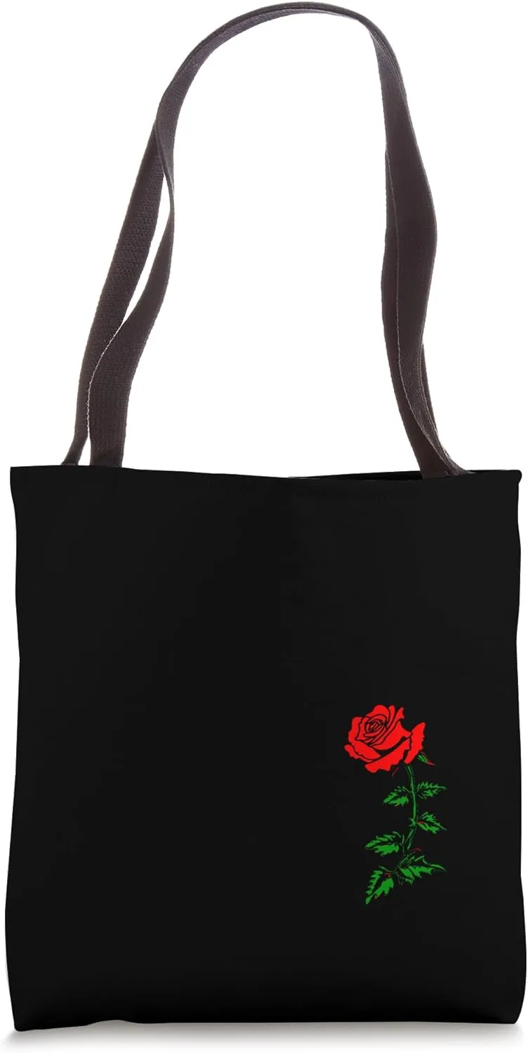 Stop And Smell The Roses Inspirational Art Tote Bag