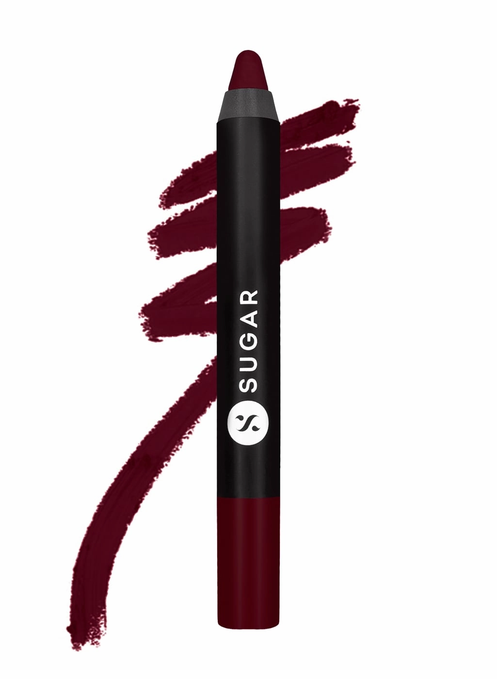 SUGAR Matte As Hell Crayon Lipstick - 24 Rachel Berry (Deep Berry)