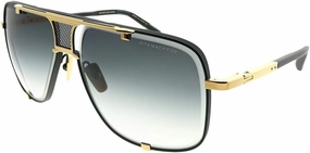 Sunglasses Dita MACH-FIVE DRX 2087A Matte Black-Yellow Gold/Dark Grey