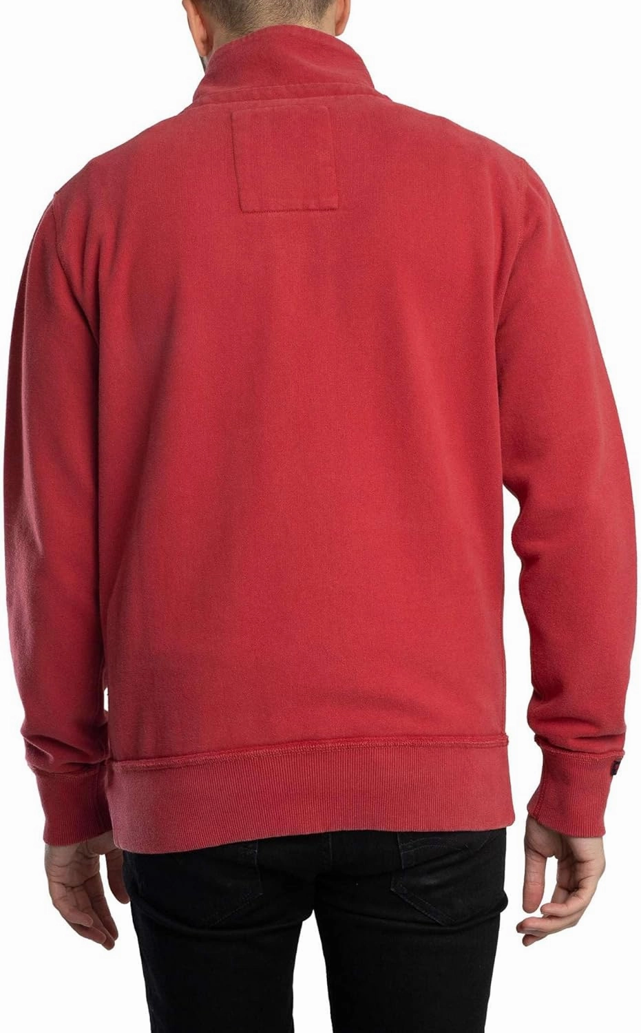 Superdry Men's Vintage Athletic Half Zip Sweatshirt, Prep Re