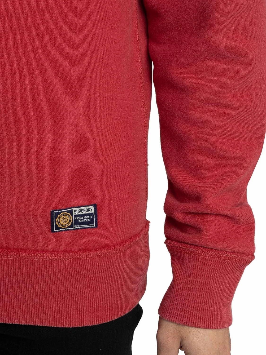 Superdry Men's Vintage Athletic Half Zip Sweatshirt, Prep Re