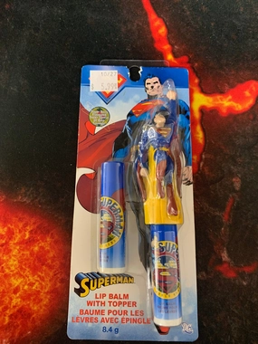 Superman Lipbalm With Topper