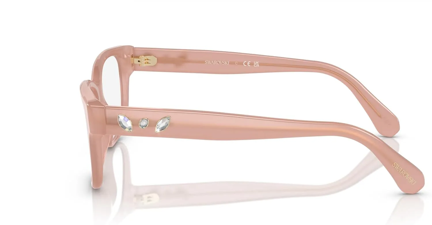 Swarovski Women's Sk2007 Square Prescription Eyewear Frames