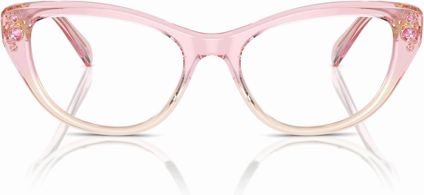 Swarovski Women's Sk2023 Cat Eye Prescription Eyewear Frames