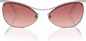 Swarovski Women's Sk7018 Square Sunglasses